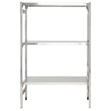 thumbnail of Scaffalatura in acciaio inox a norma HACCP per alimenti cm. 110x50x150h
