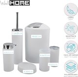 thumbnail of WellHome - Badezimmer-Accessoire-Set in Weiß