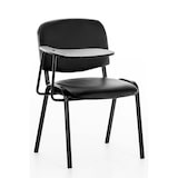 thumbnail of silla conferencia Ken con mesa plegable Negro