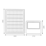 thumbnail of Foco Proyector Led Solar Milan 200W