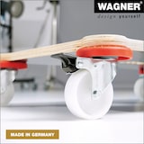 thumbnail of WAGNER Transporthilfe MAXIGRIP PROTECTION - 60 x 40 x 12,5 cm, Kantenschutz, Rollen Ø 75 mm, Tragkraft 200 kg - 20137001