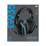 thumbnail of Logitech G G935 Wireless 7.1 Surround Sound LIGHTSYNC Gaming Headset Kopfhörer Kabellos Kopfband Schwarz, Blau