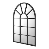 thumbnail of Helloshop26 - Espelho de parede arredondado em formato de janela 80 x 60 cm preto fosco 03_0007958