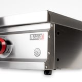 thumbnail of Romux® Cucina Professionali a Gas 3 Fuochi 132x50 cm da Banco Orizzontale in Acciaio Inox con Regolatore di Fiamma e Termocoppia | Fornello a Gas