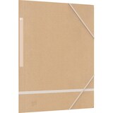 thumbnail of Lot de 20 Chemise 3 rabats à élastique Touareg A4, en carte coloris kraft bande blanche
