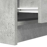 thumbnail of vidaXL Nachttisch mit 2 Schubladen Betongrau 38x34x80 cm