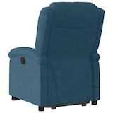 thumbnail of vidaXL Massagesessel mit Aufstehhilfe Elektrisch Blau Samt