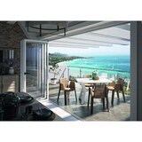 thumbnail of garbar DALIA Mesa Rectangular Interior, Exterior 115x72 Blanco