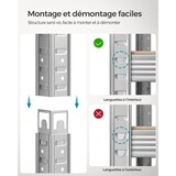 thumbnail of Helloshop26 - Étagère charge lourde à 5 niveaux meuble de rangement en acier montage sans outil étagère de garage pour boîtes à 12_0005571
