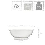 thumbnail of SÄNGER Porzellan Geschirrset Bilgola Black Lines 36 teilig für 6 Personen