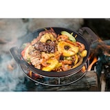 thumbnail of Tarrington House BBQ grill wok, gietijzer, Ø 30 x 7 cm, geëmailleerd, zwart