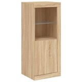 thumbnail of vidaXL Sideboards mit LED-Leuchten 3 Stk. Sonoma-Eiche Holzwerkstoff