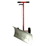 thumbnail of Schneeräumer mit Rädern / Schneefuchs 119x73x38cm Edelstahl SZAGATO Made in Germany Schneeschieber mit Rädern Schneeschieber auf Rädern mit Rad