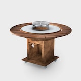 thumbnail of Brasero barbecue plancha Grandgousier 1000 rond bois