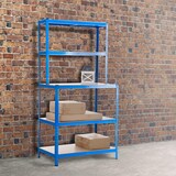 thumbnail of Steckregal inkl. Werkbank 2+3 blau