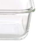 thumbnail of Benetton - Hermético Cuadrado 570Ml En Borosilicato Y Tapa Azul