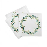 thumbnail of Airlaid Serviette Isabell in Weiss, 40 x 40 cm, 50 Stück - Mank