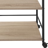 thumbnail of tectake Servierwagen Worcester 65x41,5x87cm  Industrial Holz Hell, Eiche Sonoma