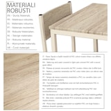 thumbnail of Set de Mesa con 4 Sillas de Bar Mod. PORTOFINO de Yelloo