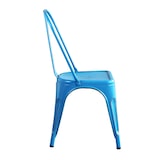 thumbnail of AGATHA set di 6 sedie in metallo blu antico colore Blu