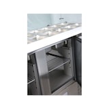 thumbnail of vaiotec saladette / 3 compartimentos con tapa cuadrada de cristal, 1365 x 700 mm