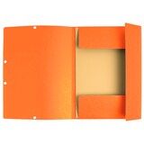 thumbnail of Exacompta Sammelmappe mit Gummizug, 3 Klappen und Organisationsdruck aus Manila-Karton 355g/qm, für Format DIN A4