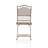 thumbnail of Cadeira dobrável Kiran marrom antigo