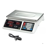 thumbnail of Bascula balanza  para pesar fruta, verdura, 40kg 2 en 1 batería interna y corriente 220V inalámbrica pantalla
