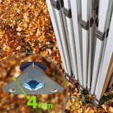 thumbnail of Pavillon 3x6m - mit 3 Wänden - Grün