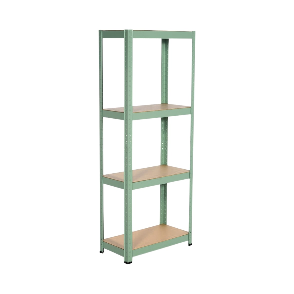 Estante Modular de Metal com 4 Prateleiras 60x30x148cm Verde Thinia Home