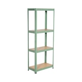 thumbnail of Estante Modular de Metal com 4 Prateleiras 60x30x148cm Verde Thinia Home
