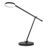 thumbnail of Lampe de bureau connectée Sunlight, à LED, coloris noir/chrome