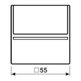thumbnail of Jung Hotelcard-Schalter A CARD RFID CH ACARDRFIDCH
