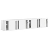 thumbnail of vidaXL TV-Wandschrank 2 pcs Glänzend Weiß 60 x 31 x 29,5 cm