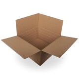 thumbnail of 20 x Faltkartons 450x450x240mm Versandkartons zweiwellig mit variabler Höhe