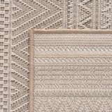 thumbnail of Balkonteppich Ethno Wetterfest Waschbar Strapazierfähig Terrasse Garten Schadstoffgeprüft Beige 200x290 cm – VENTOUX von Kadima Design