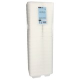 thumbnail of 100 Siegelschalen, XPS 2-geteilt 800 ml 4,2 cm x 18,5 cm x 23,5 cm weiss laminiert