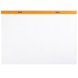thumbnail of Lot de 5 Bloc N°38 orange format 420x318 / A3+, 80 feuilles 80 g/m² agrafées, quadrillé 5x5