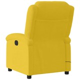 thumbnail of vidaXL Massagesessel Gelb Samt