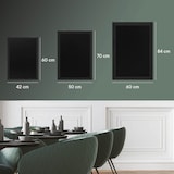 thumbnail of Tableau noir Europel cadre bois noir 50x70cm, 356223