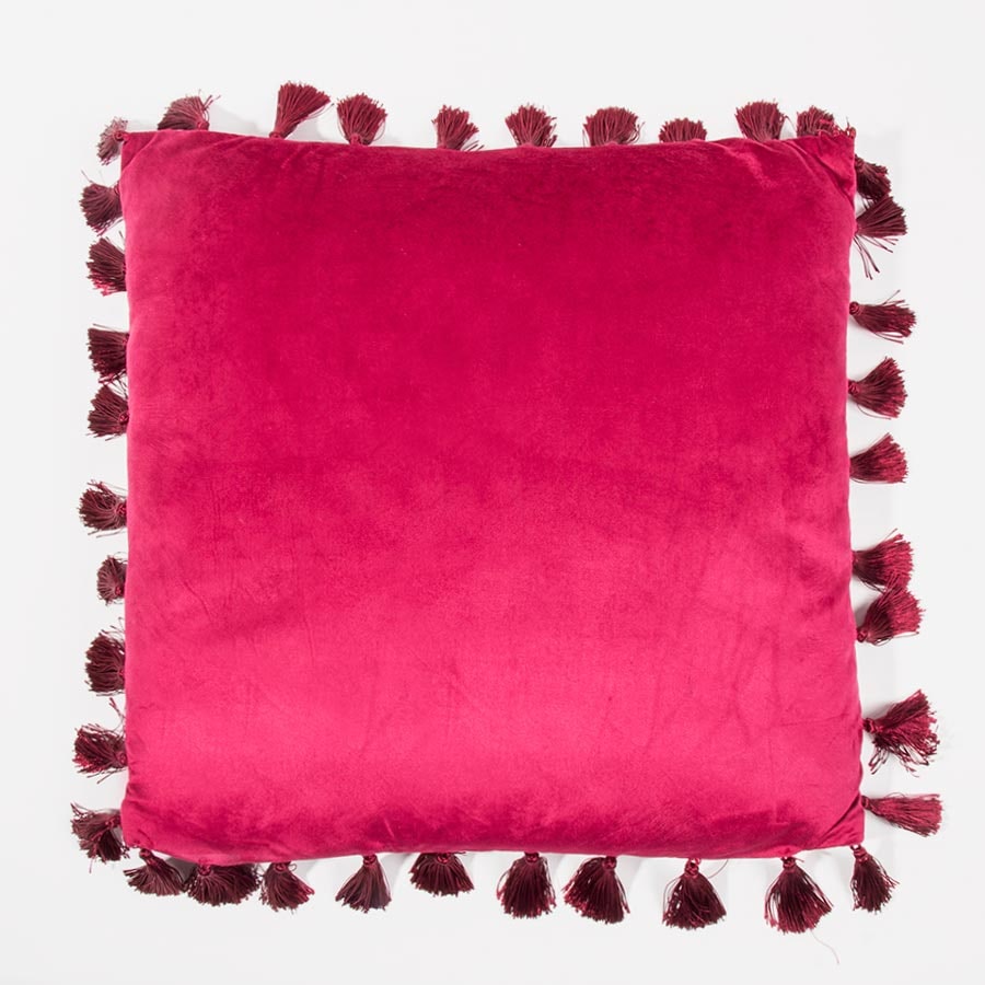 FRANGE Cuscino decorativo Bordeaux 45x45cm