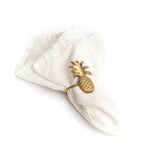 thumbnail of Bazar Bizar Servetring van messing 7x6 cm goud - Set van 8
