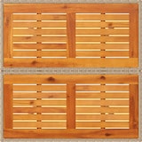 thumbnail of vidaXL Gartentisch Beige 80x80x75 cm Poly Rattan Akazienholz