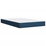 thumbnail of vidaXL Boxspringbett mit Matratze Blau 120x190 cm Stoff