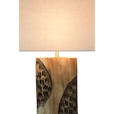 thumbnail of SalesFever lámpara de pie | estructura madera de acacia / pantalla lino | 40 x 20 x 171 cm | natural - blanco