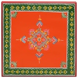 thumbnail of vidaXL Salontafel handbeschilderd massief mangohout oranje