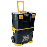 thumbnail of Servante à Outils Mobile - 2 Compartiments Modulables Boite à Outils 2 Roues Charge 70 kg Trolley Art Plast