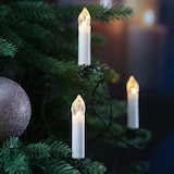 thumbnail of LED Weihnachtskerzen Lichterkette Weihnachtsbaum 30 Baumkerzen 7,25m Innen