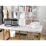 thumbnail of EXACOMPTA Portariviste Mag-Cube 18213D, in resistente PS, dimensioni (PxlxAlt) 26,6x8,2x30,5 cm, gamma Office,  Bianco. Confezione da 6 pezzi.