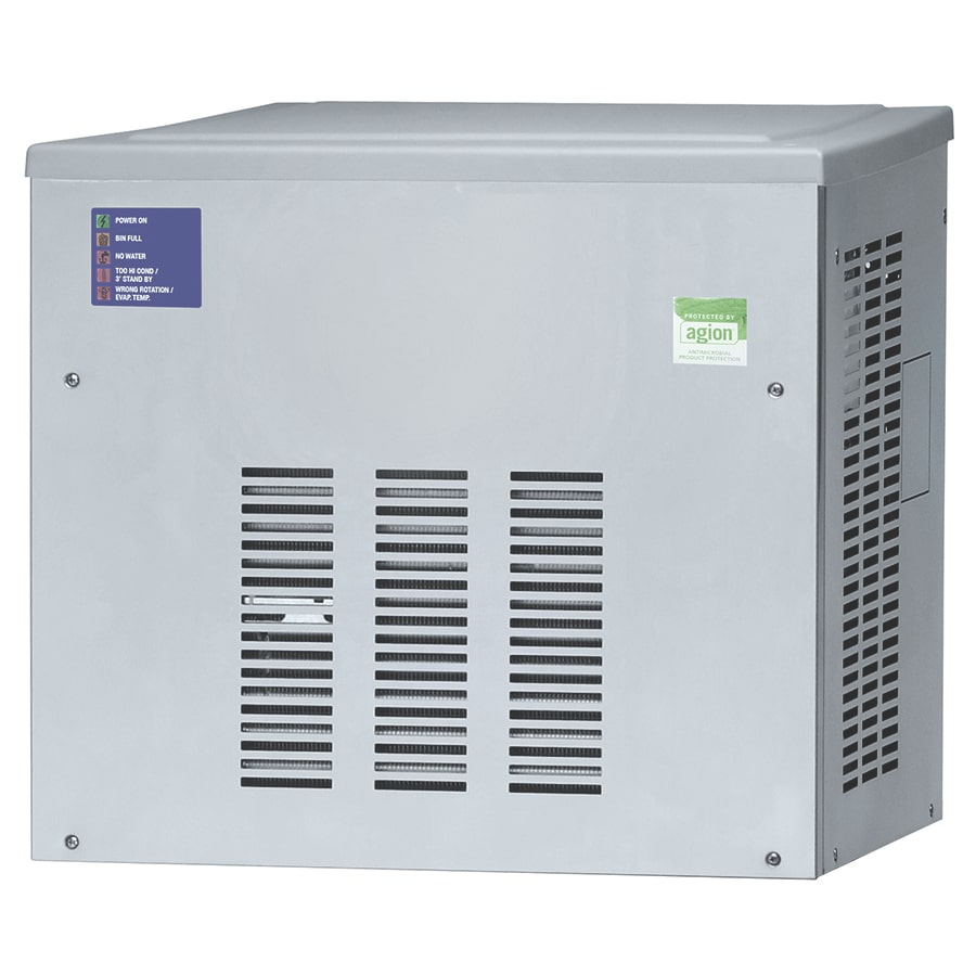 Fabbricatore di ghiaccio - macchina per ghiaccio - granulare ad acqua Kg 205 Modello MSQNW 255